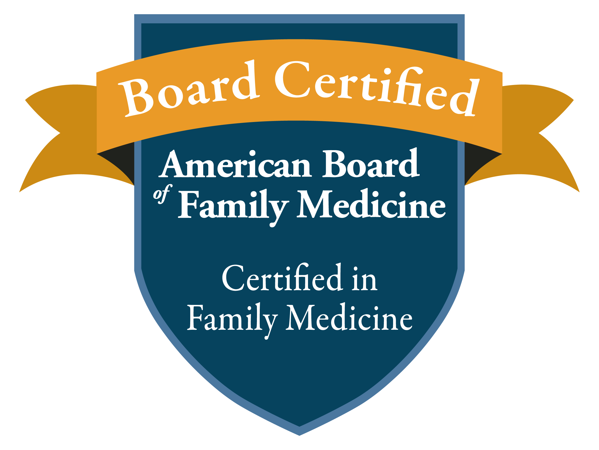 Board Certified in Family Medicine