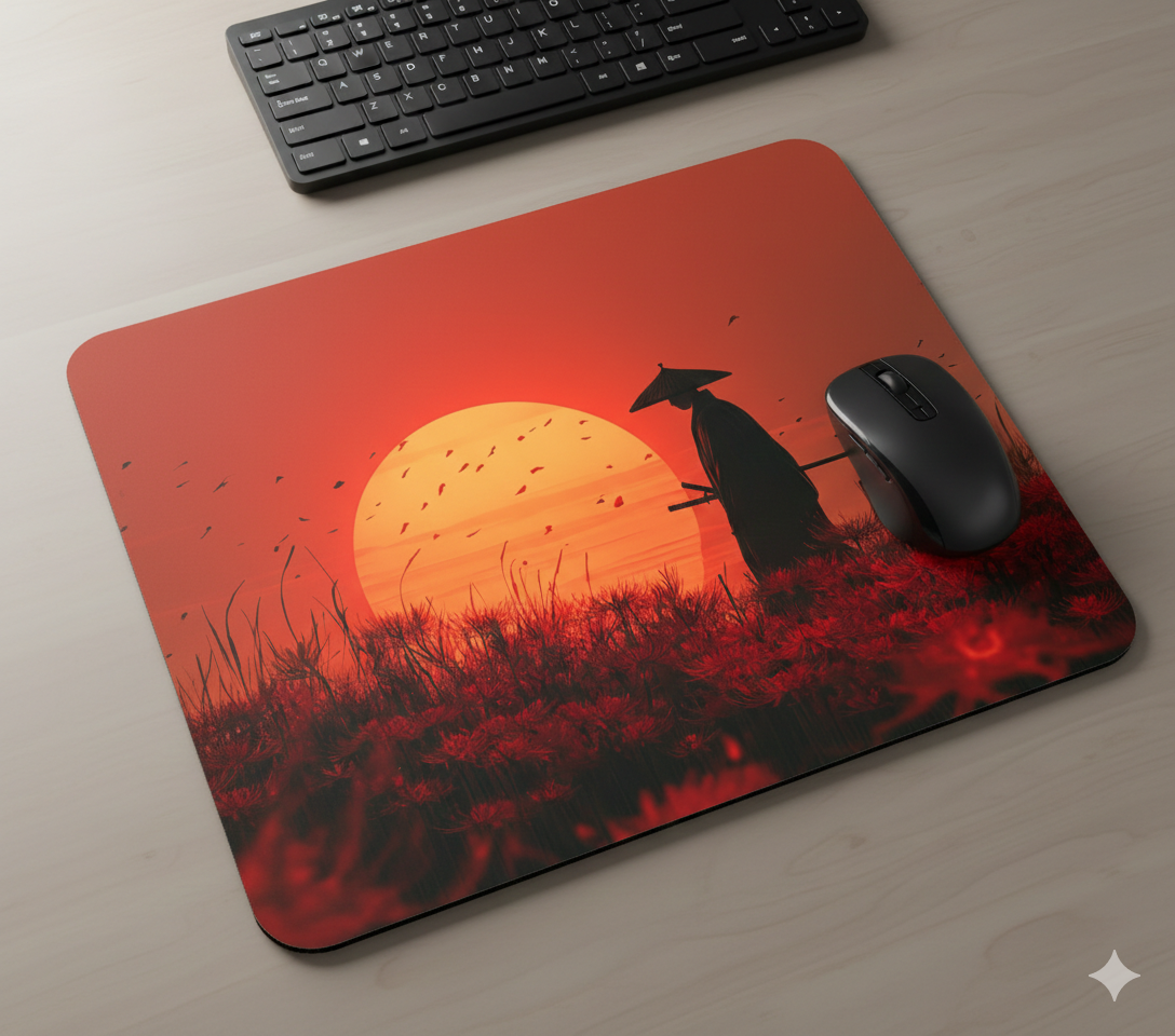 Last Stand at Dusk mouse pad