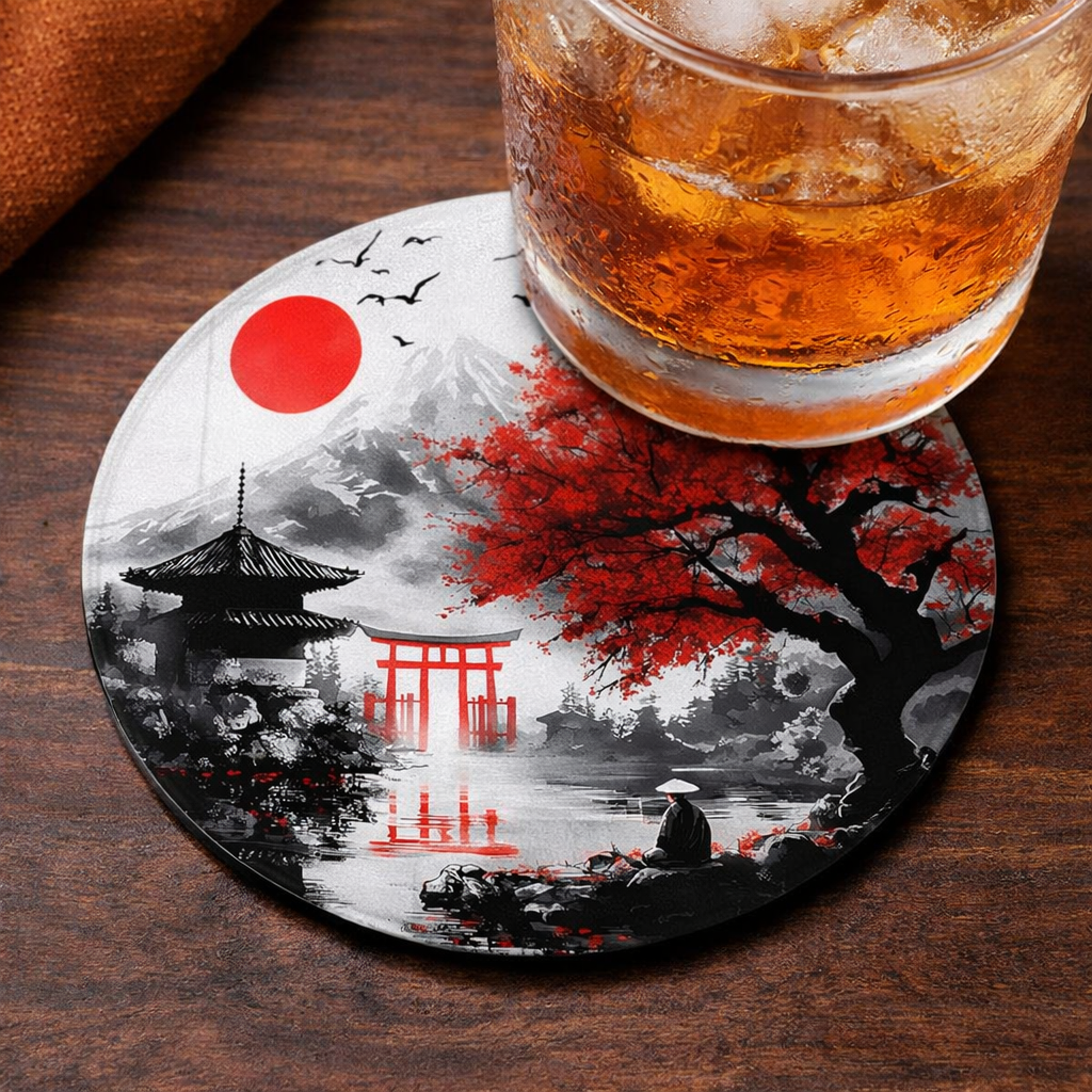 🌸 Sakura Serenity Coaster