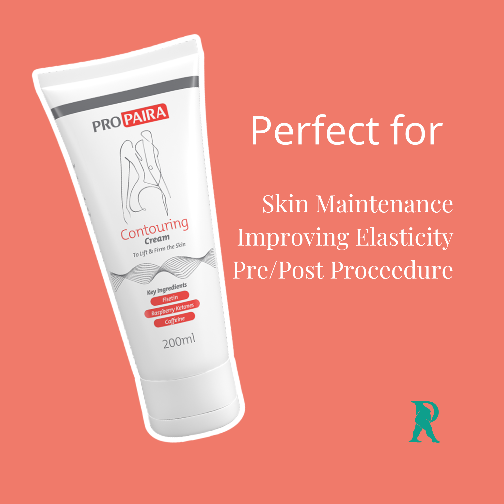 Lipoedema contouring cream improving skin elasticity and supporting post procedure recovery