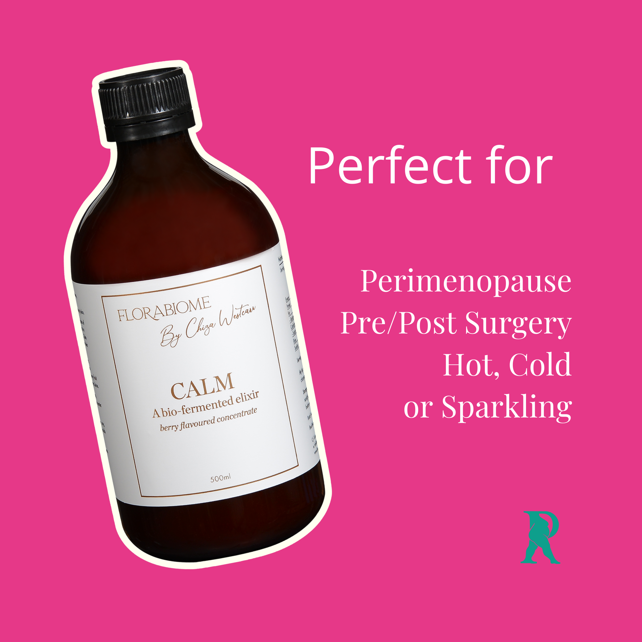 Calm elixir for lipoedema supporting nervous system balance and overall wellbeing