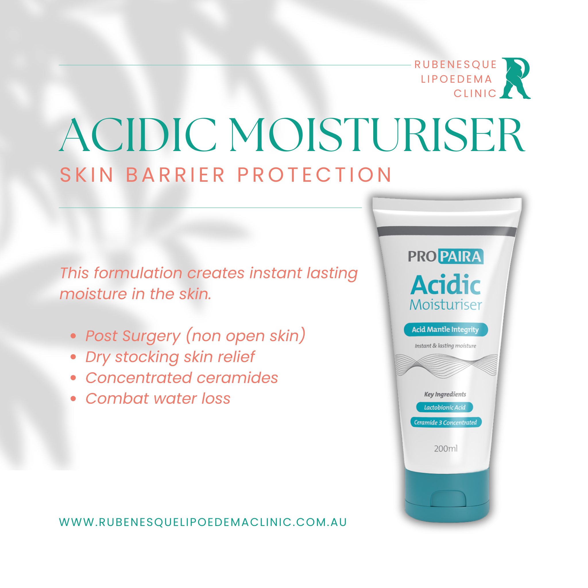 Acidic Moisturiser 200ml