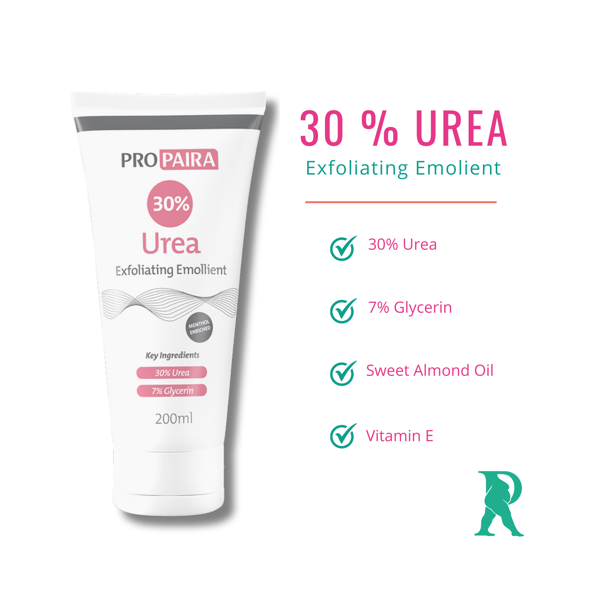 Lipoedema urea emollient cream supporting dry skin, hydration, and skin softening