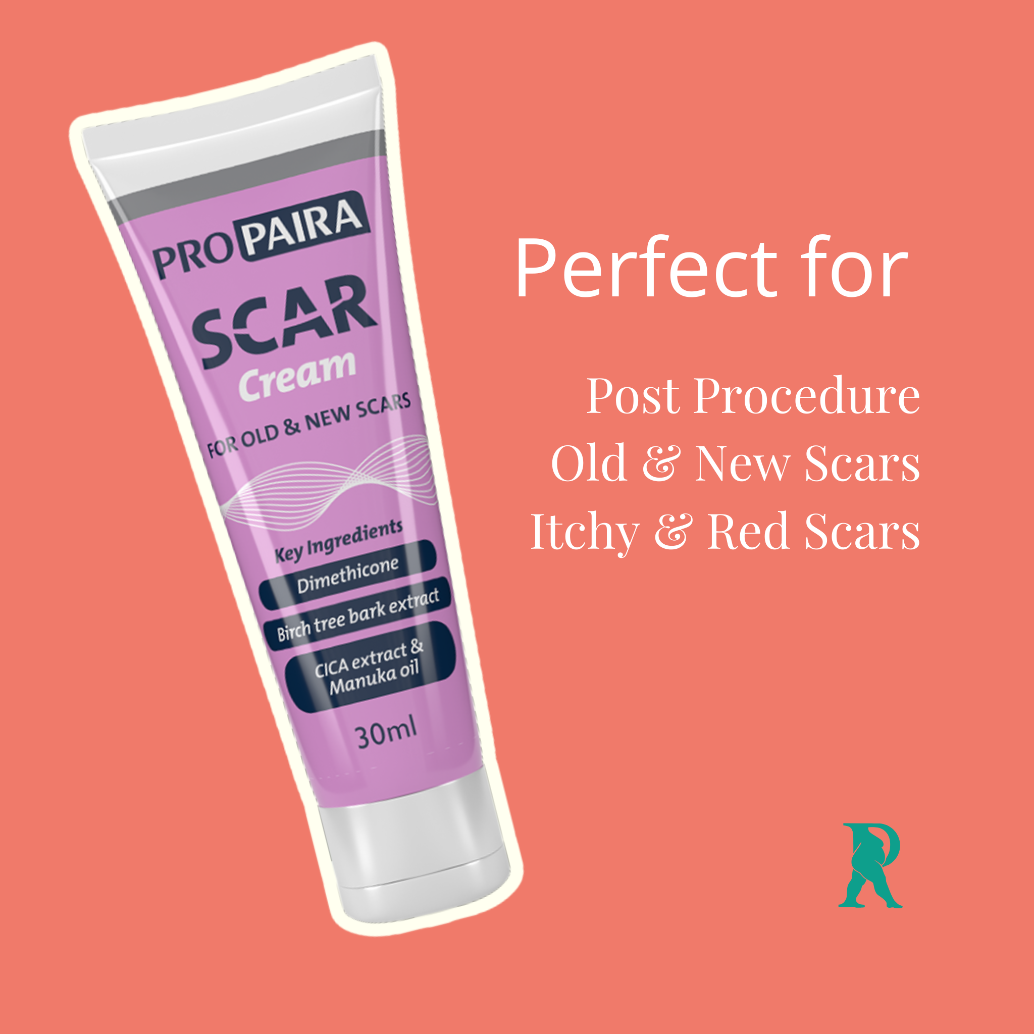 Scar cream for lipoedema supporting post procedure care and improving scar appearance