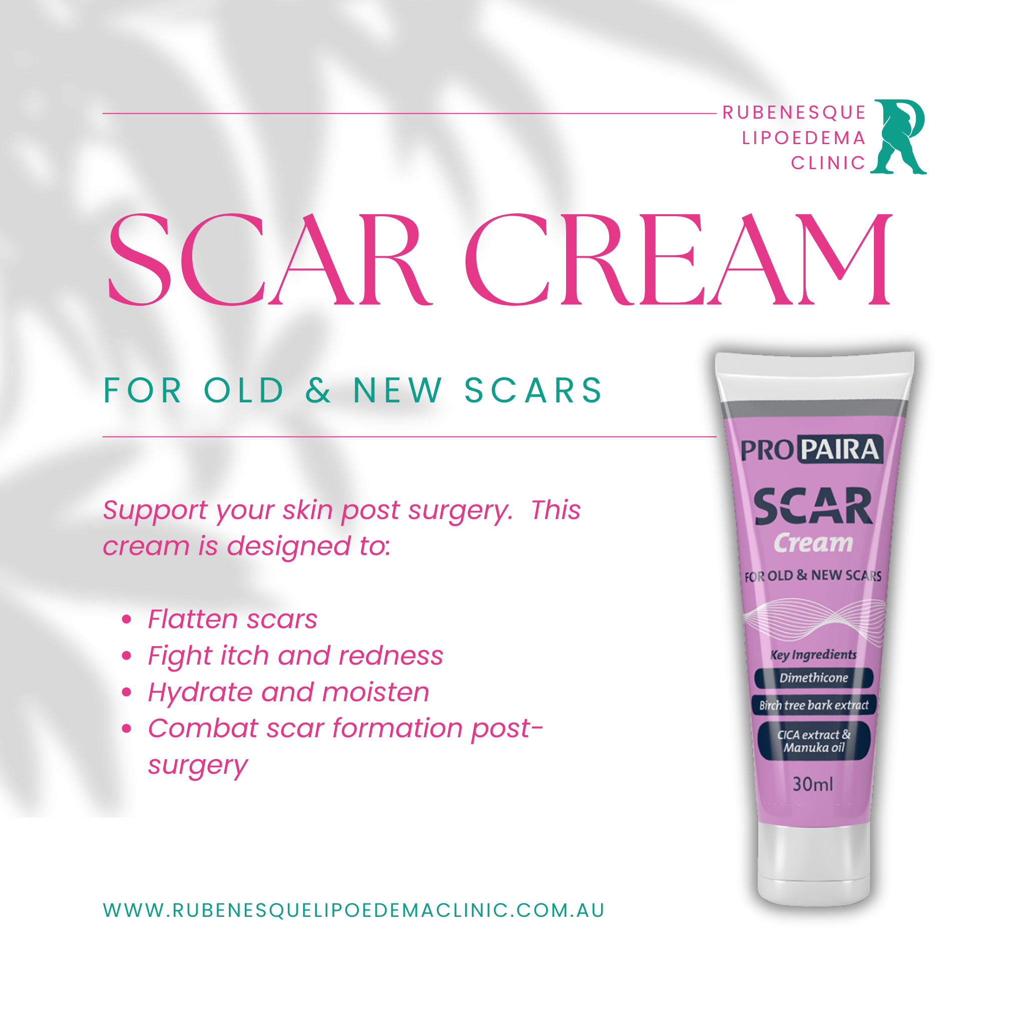 Scar Cream - For old & New Scars 30ml