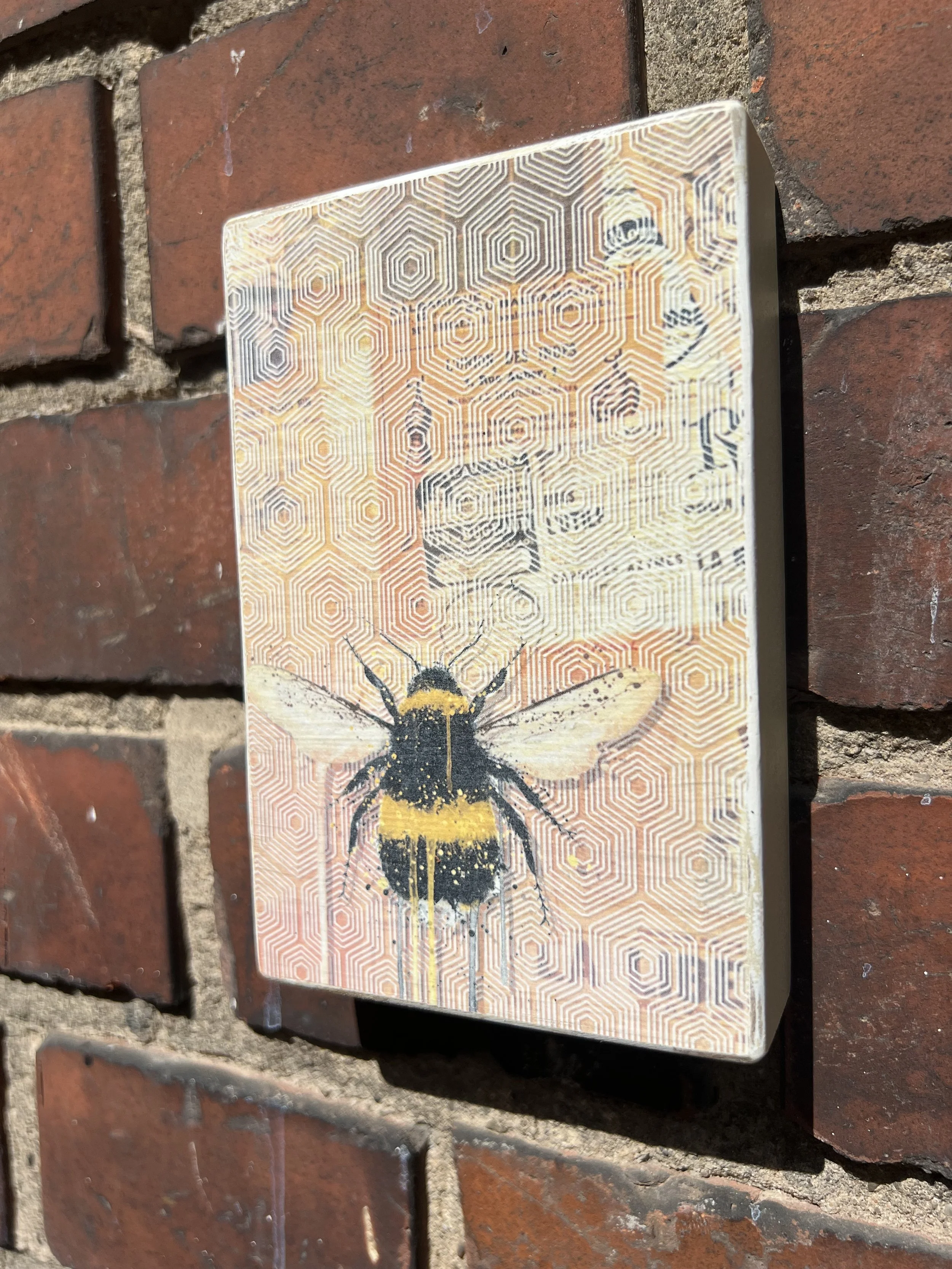 Druck-Collage. 10x15cm. Für die Wand oder zum Hinstellen. Jedes ein Einzelstück.