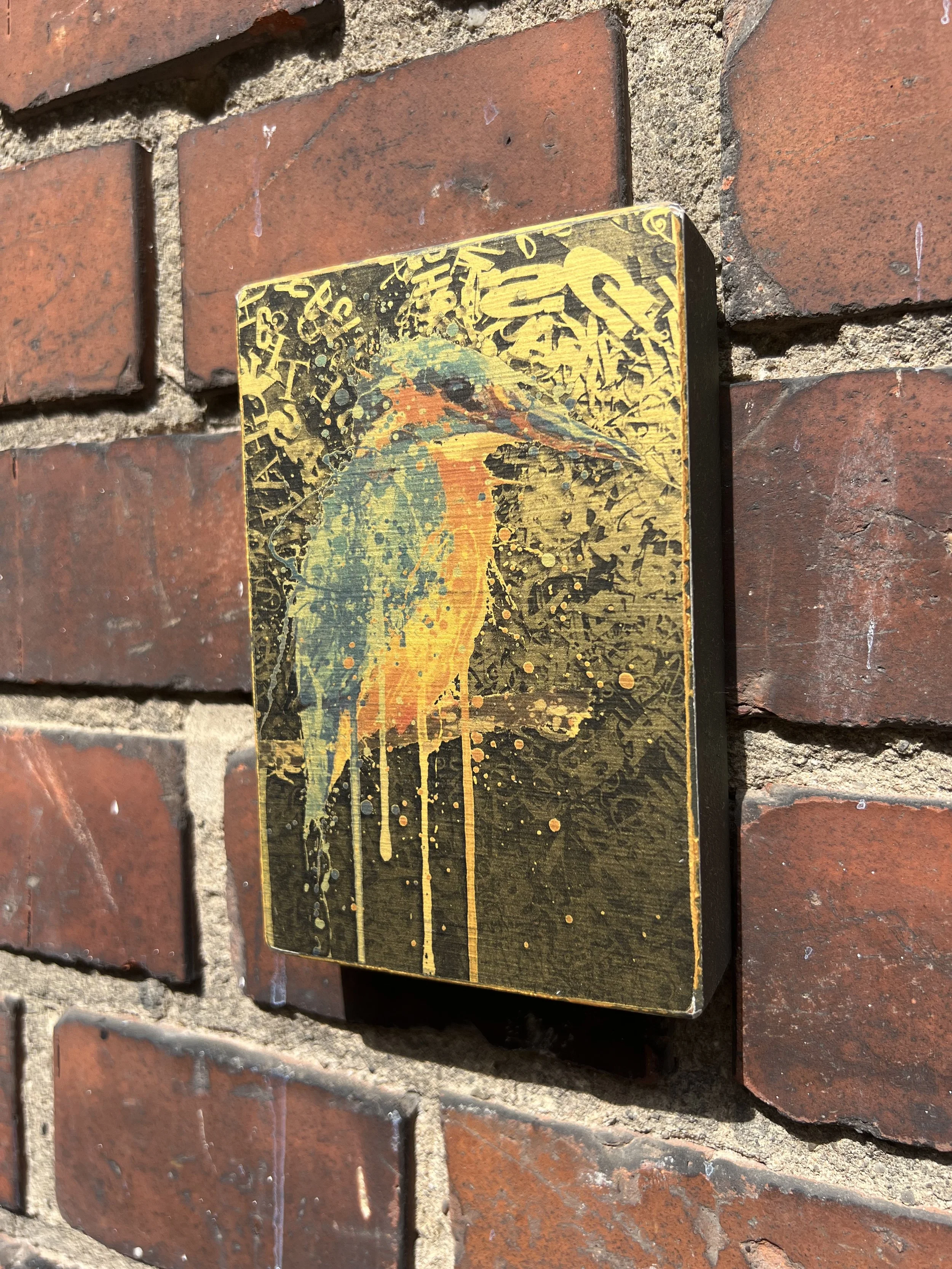 Druck-Collage. 10x15cm. Für die Wand oder zum Hinstellen. Jedes ein Einzelstück.