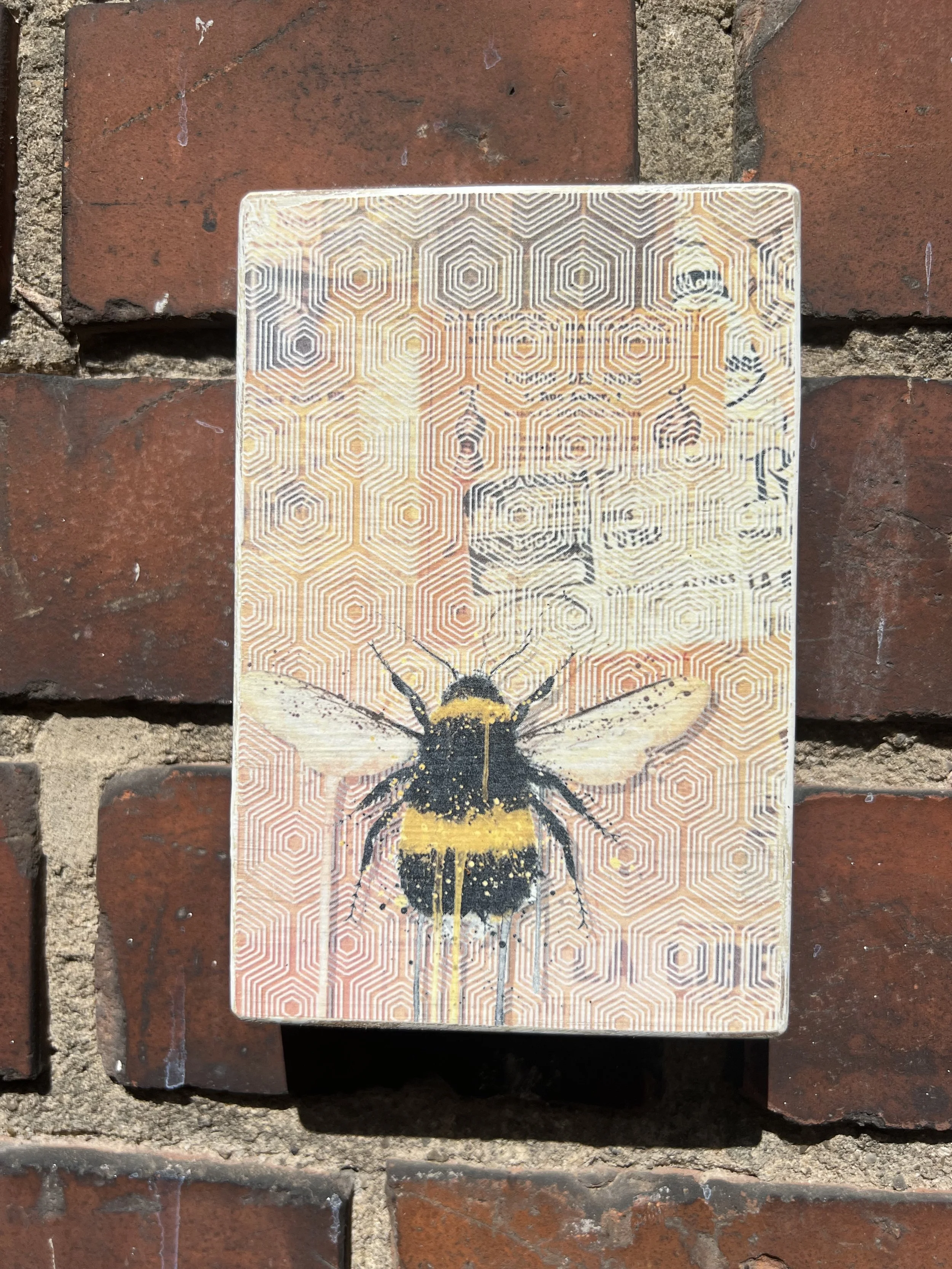 Druck-Collage. 10x15cm. Für die Wand oder zum Hinstellen. Jedes ein Einzelstück.