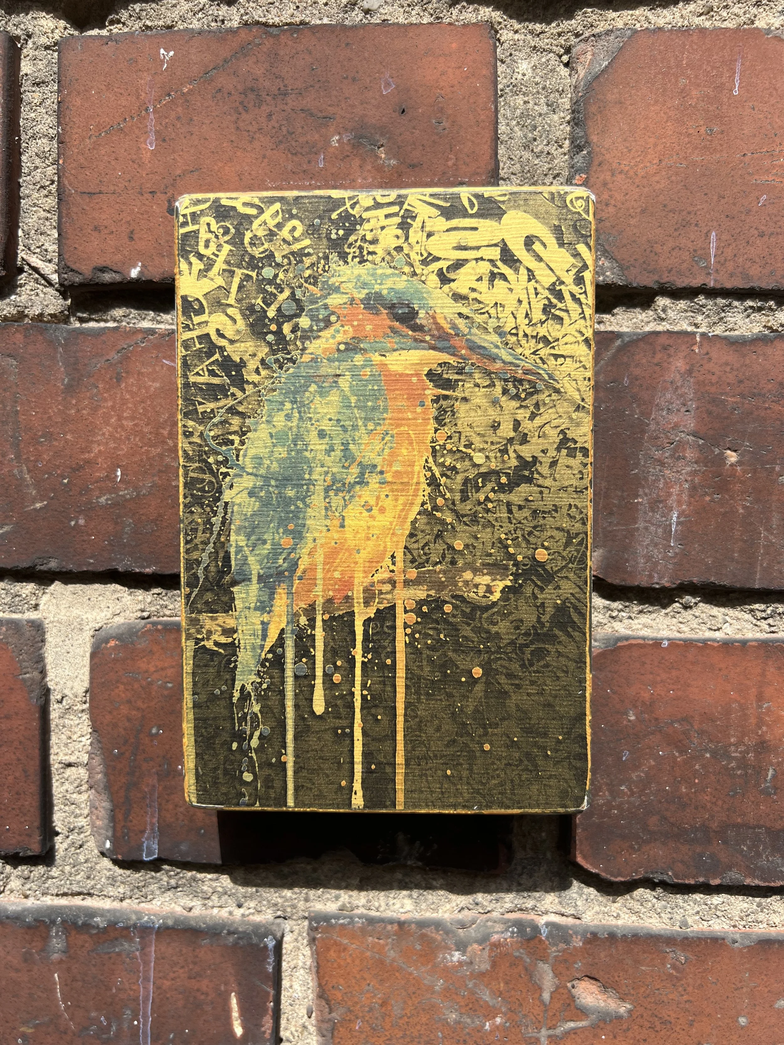 Druck-Collage. 10x15cm. Für die Wand oder zum Hinstellen. Jedes ein Einzelstück.