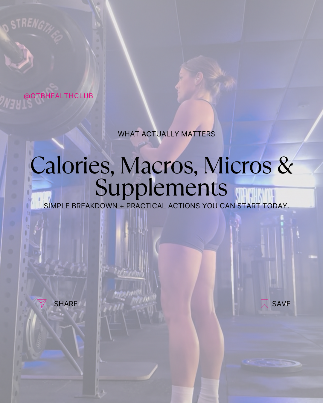 The Nutrition Hierarchy: Calories, Macros, Micros &amp; Supplements