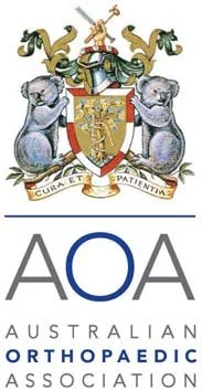 Logo of the 'AOA Australian Orthopaedic Association'.