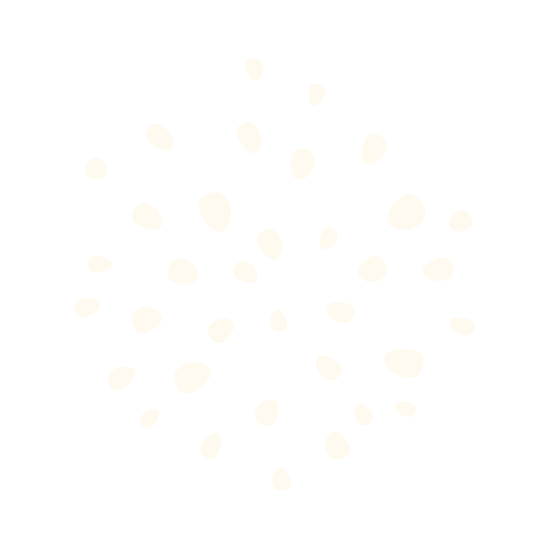 White bean-like seeds scattered on black background.
