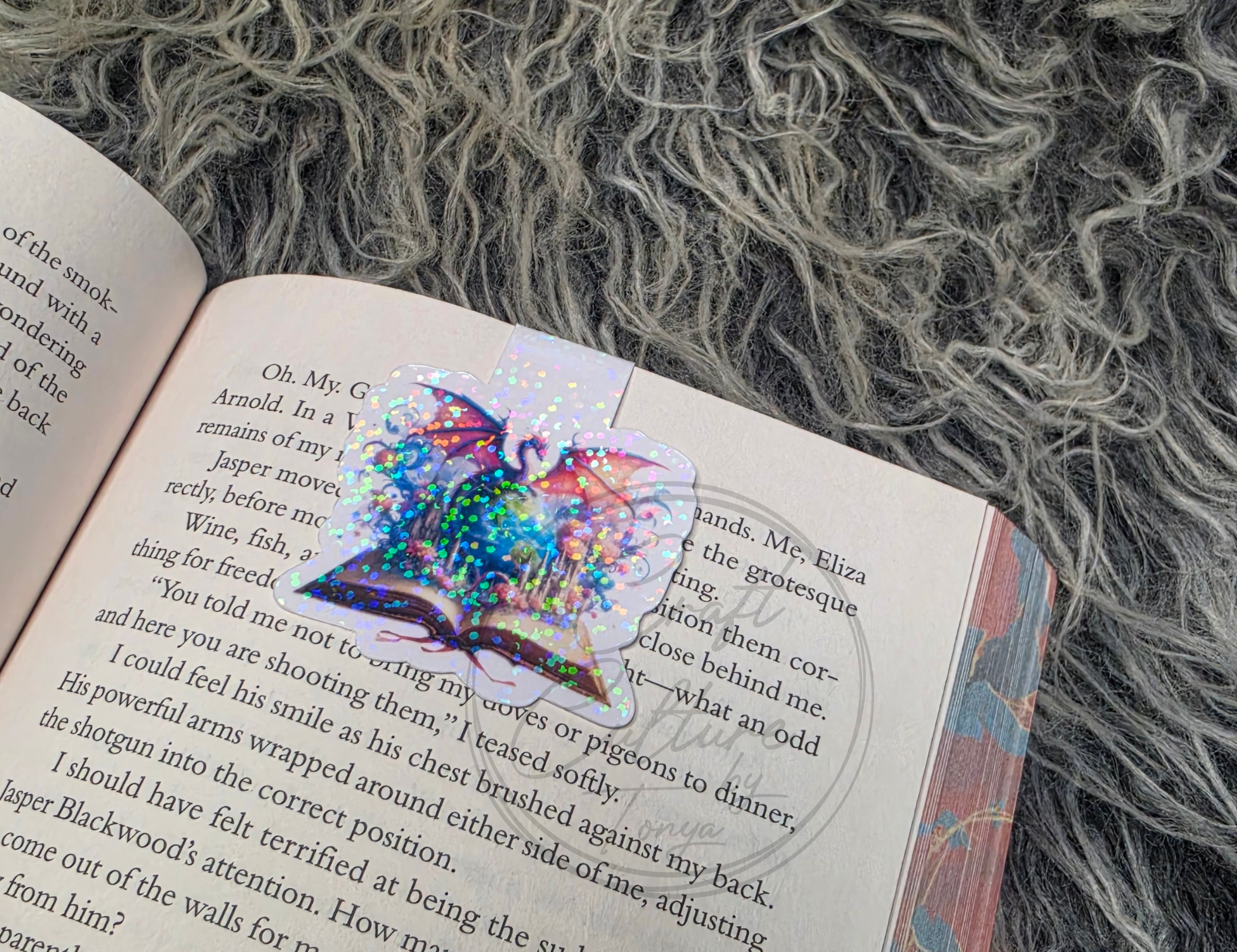 Mystical Dragon Magnetic Bookmark