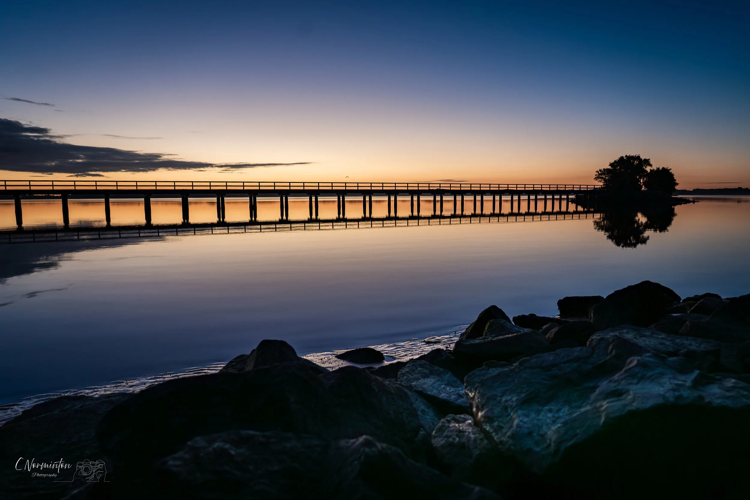 Leschenault Estuary Acrylic Print -  50x75cm