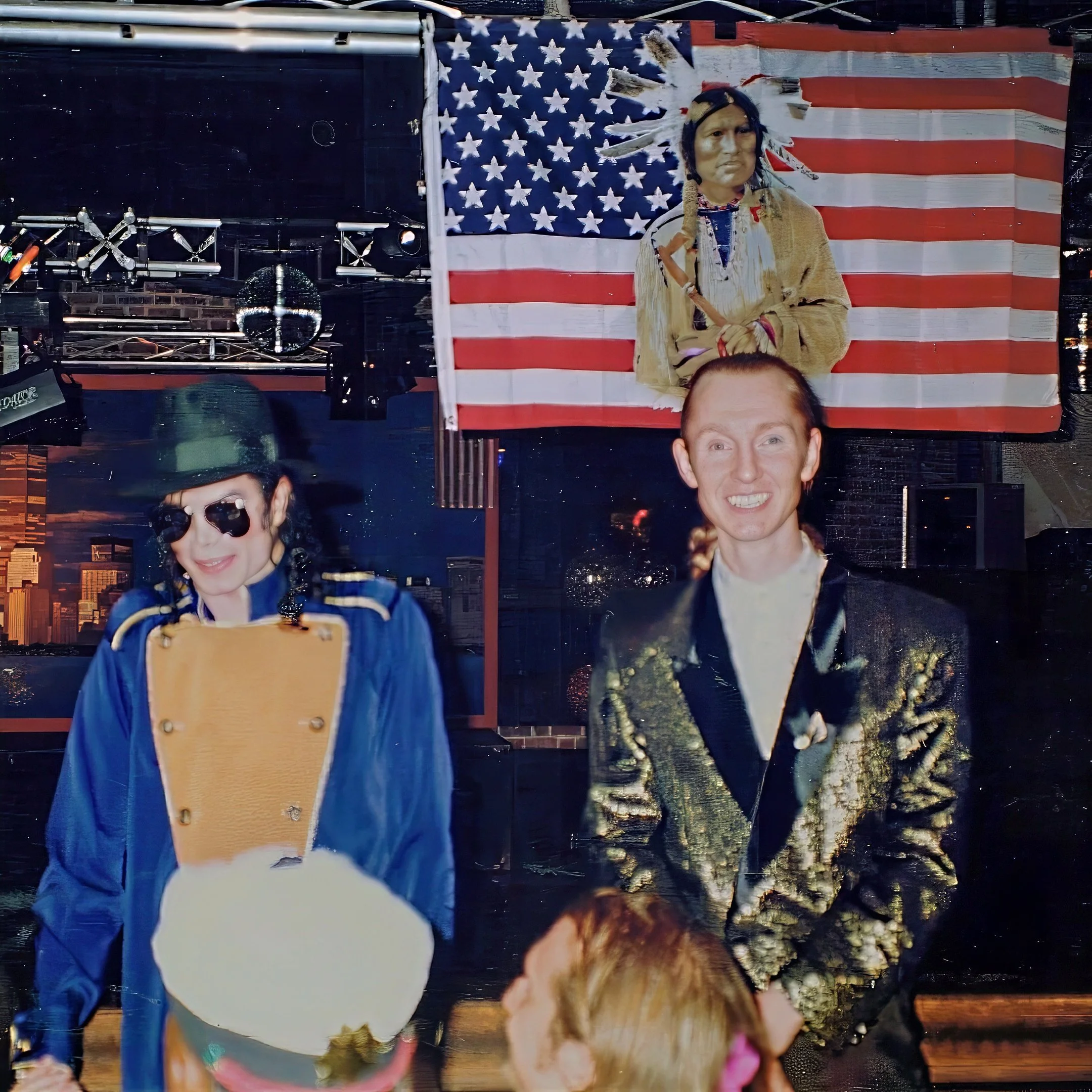 DJing at the 1997 Thanks Giving Party for Michael Jackson. Rendezvous Hotel, Scarborough, Western Australia 🕺🏻