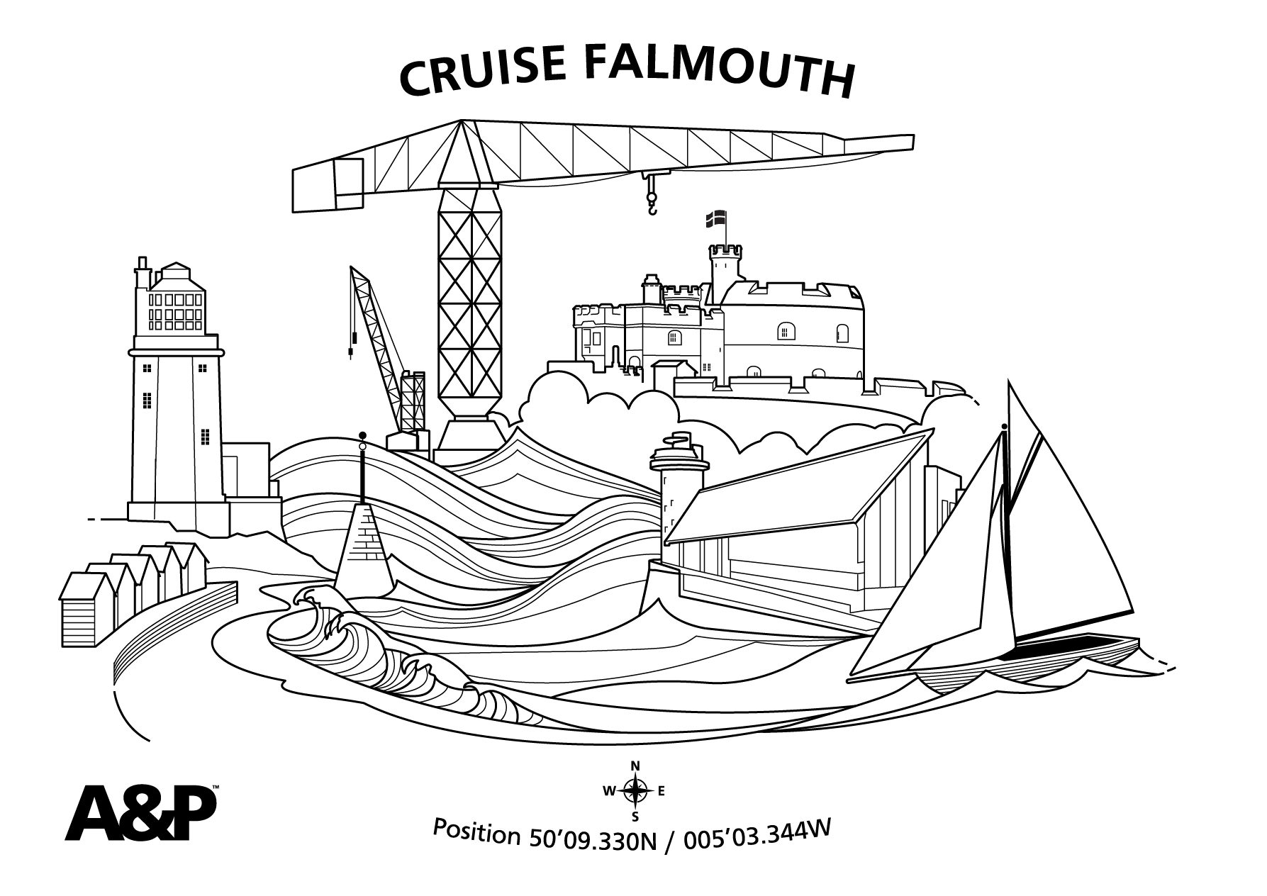 A&P Falmouth plaque