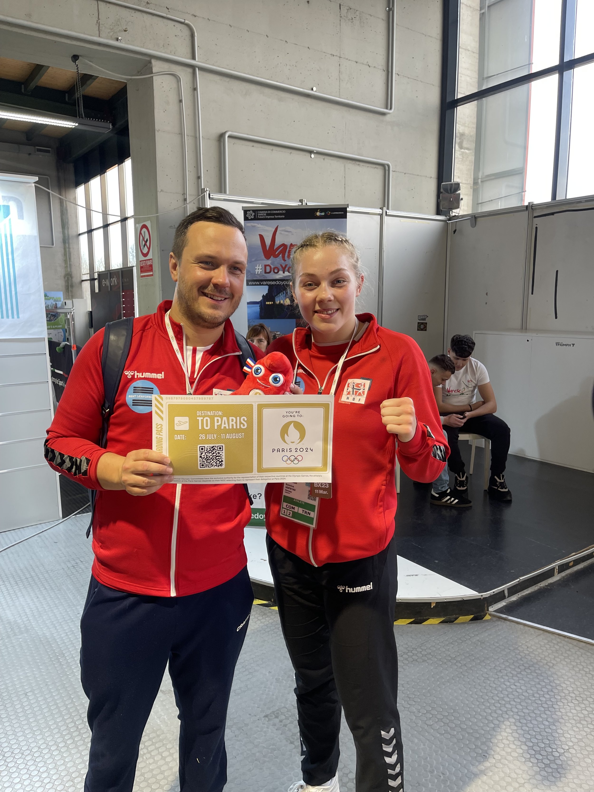 In Milan 2024: Sunniva qualified for the Olympics as the first female from Norway to ever do it. Historic. 