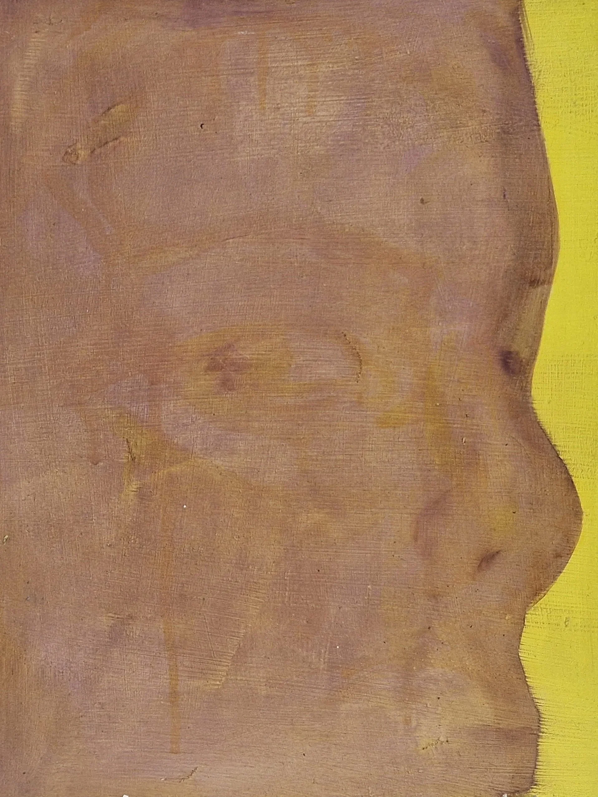 Stage Three: Corner of the Eye Phenomena, 2025, acrylic & oil on panel, 24cm x 30cm. 