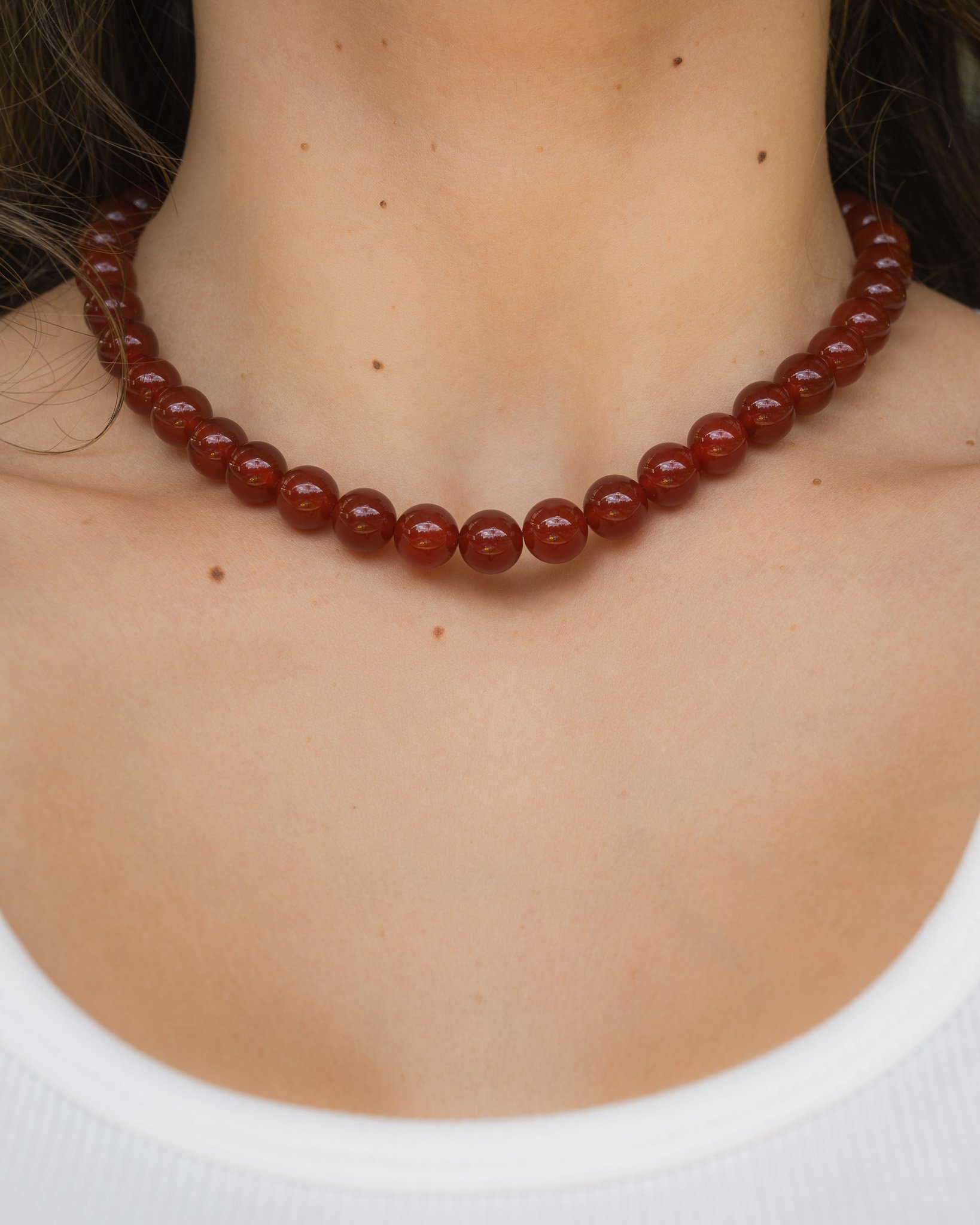 Crimson Carnelian Necklace