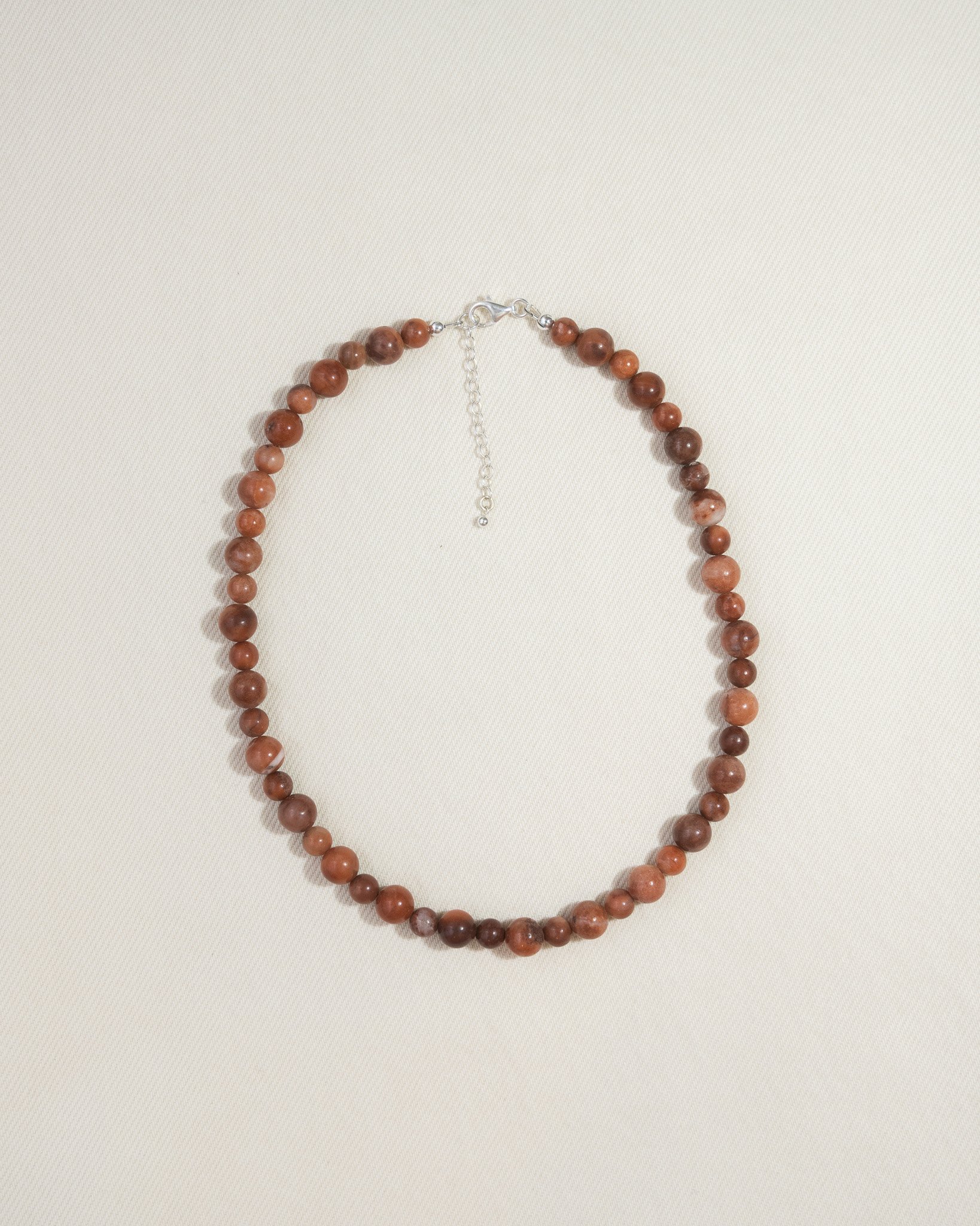 Brick Aventurine Necklace