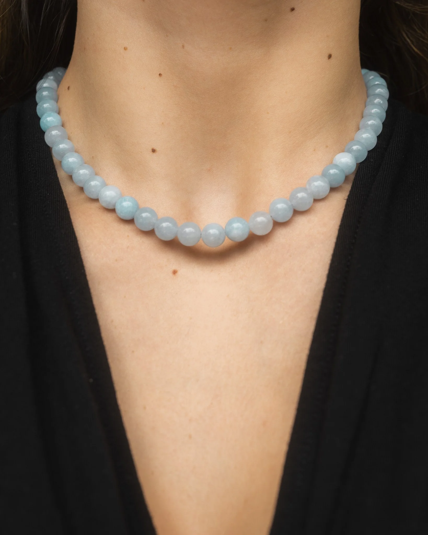 Frost Aquamarine Necklace