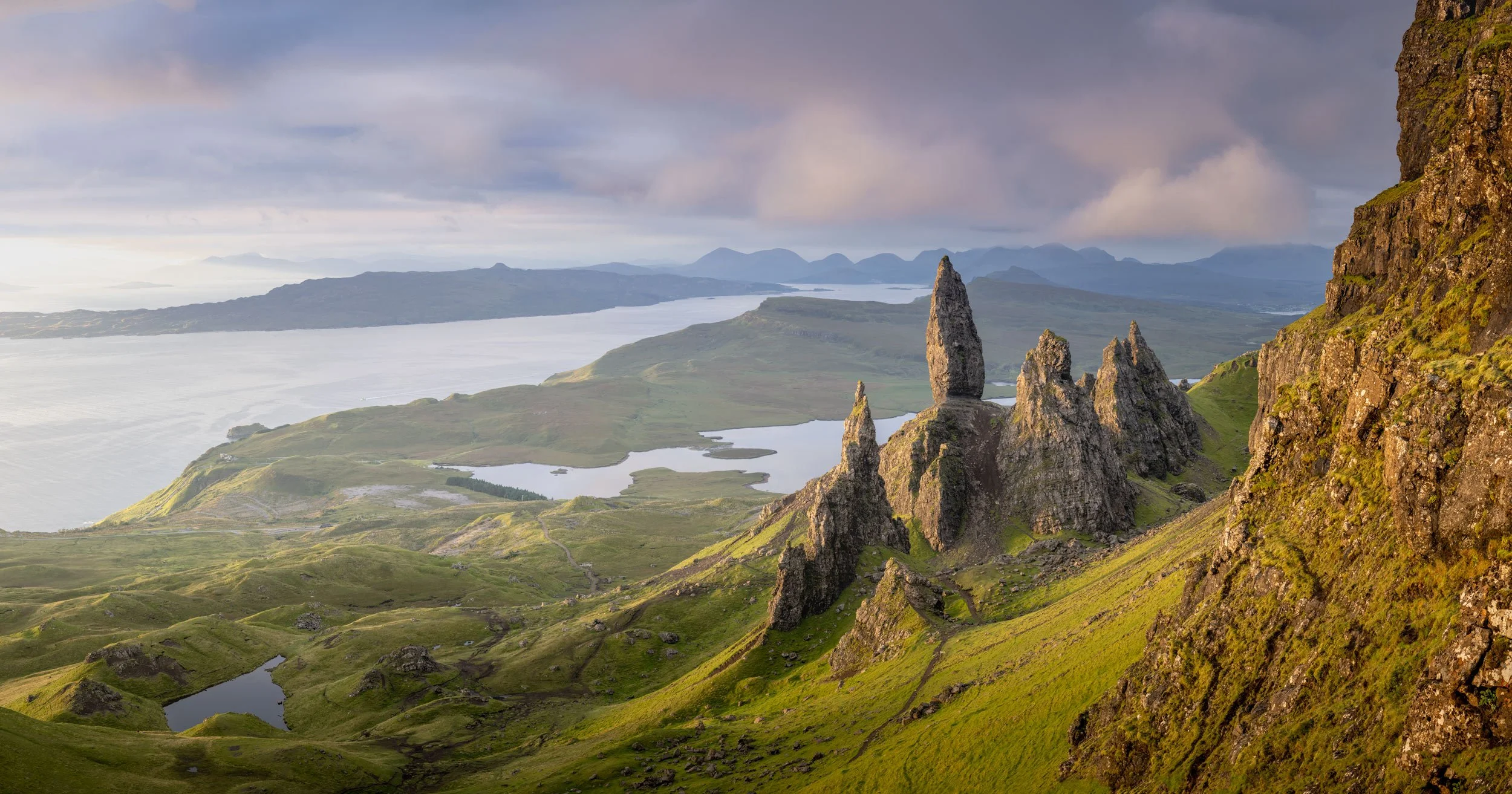 "First Light on Storr"