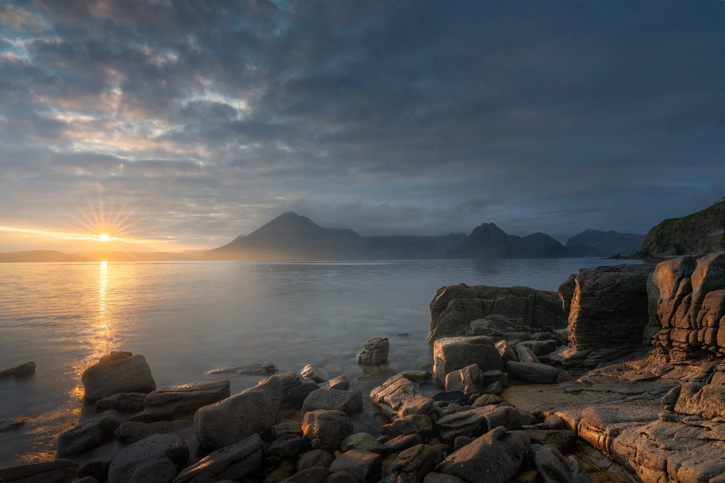 "Last Light on Elgol"