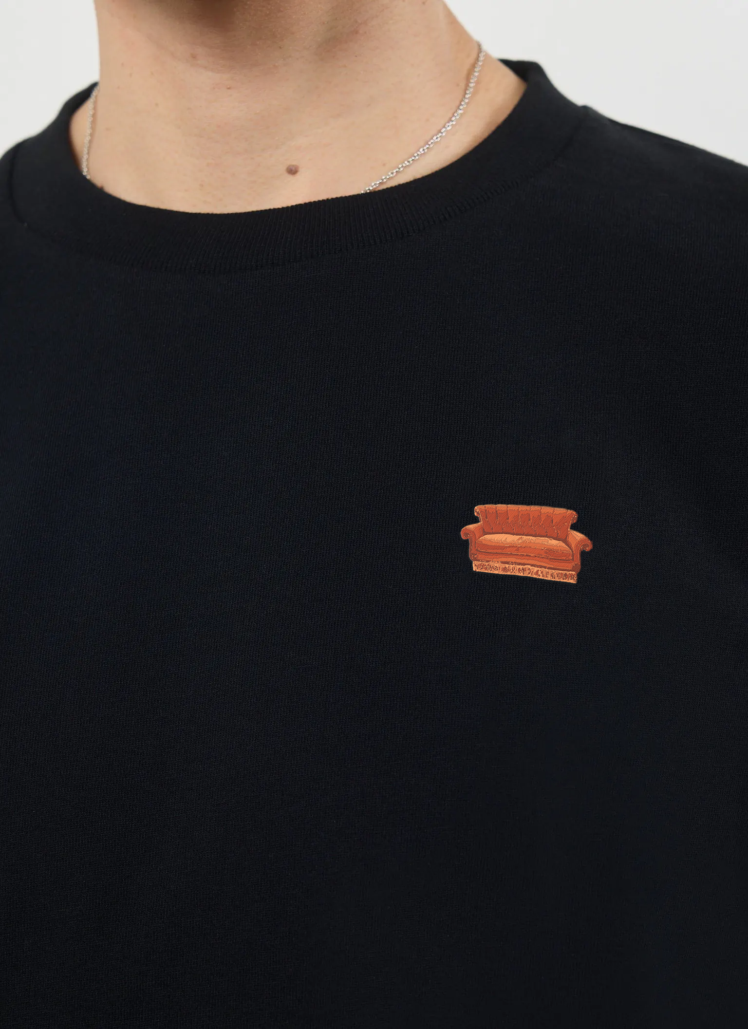 Friends Embroidered T Shirt