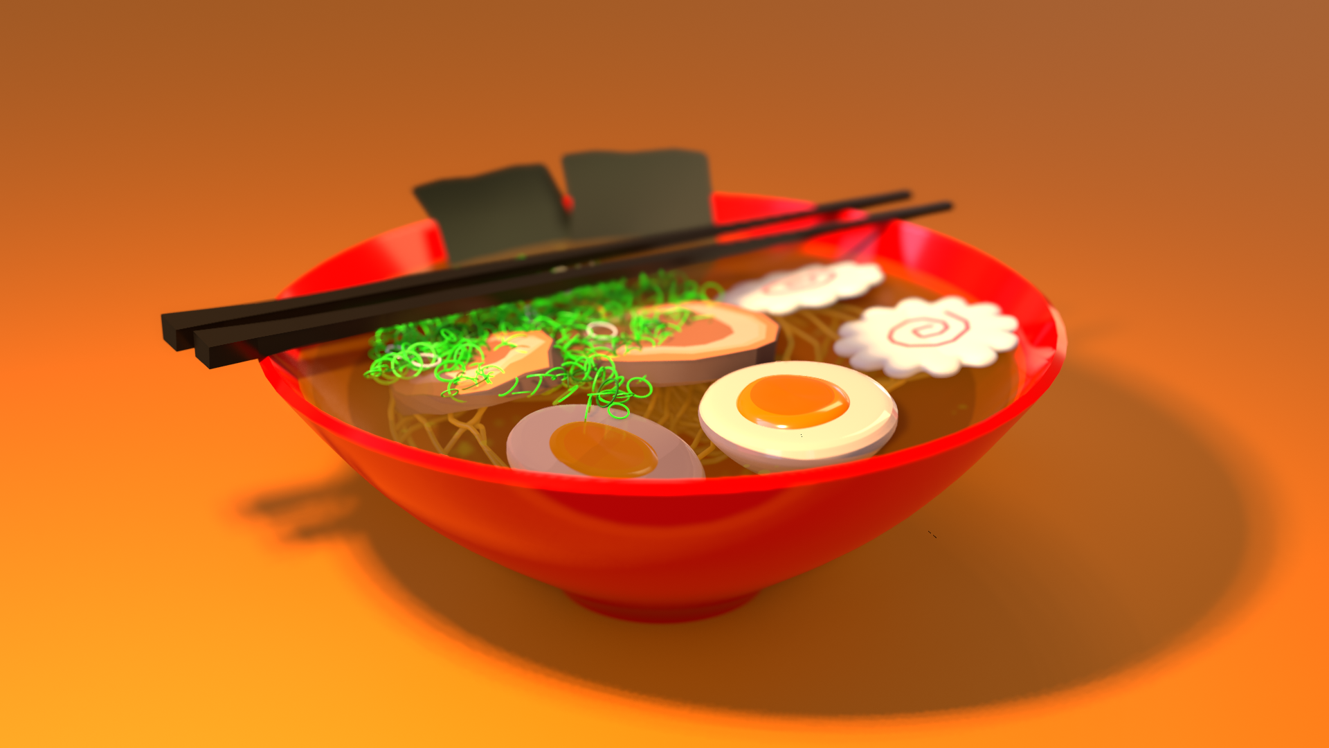 Ramen render