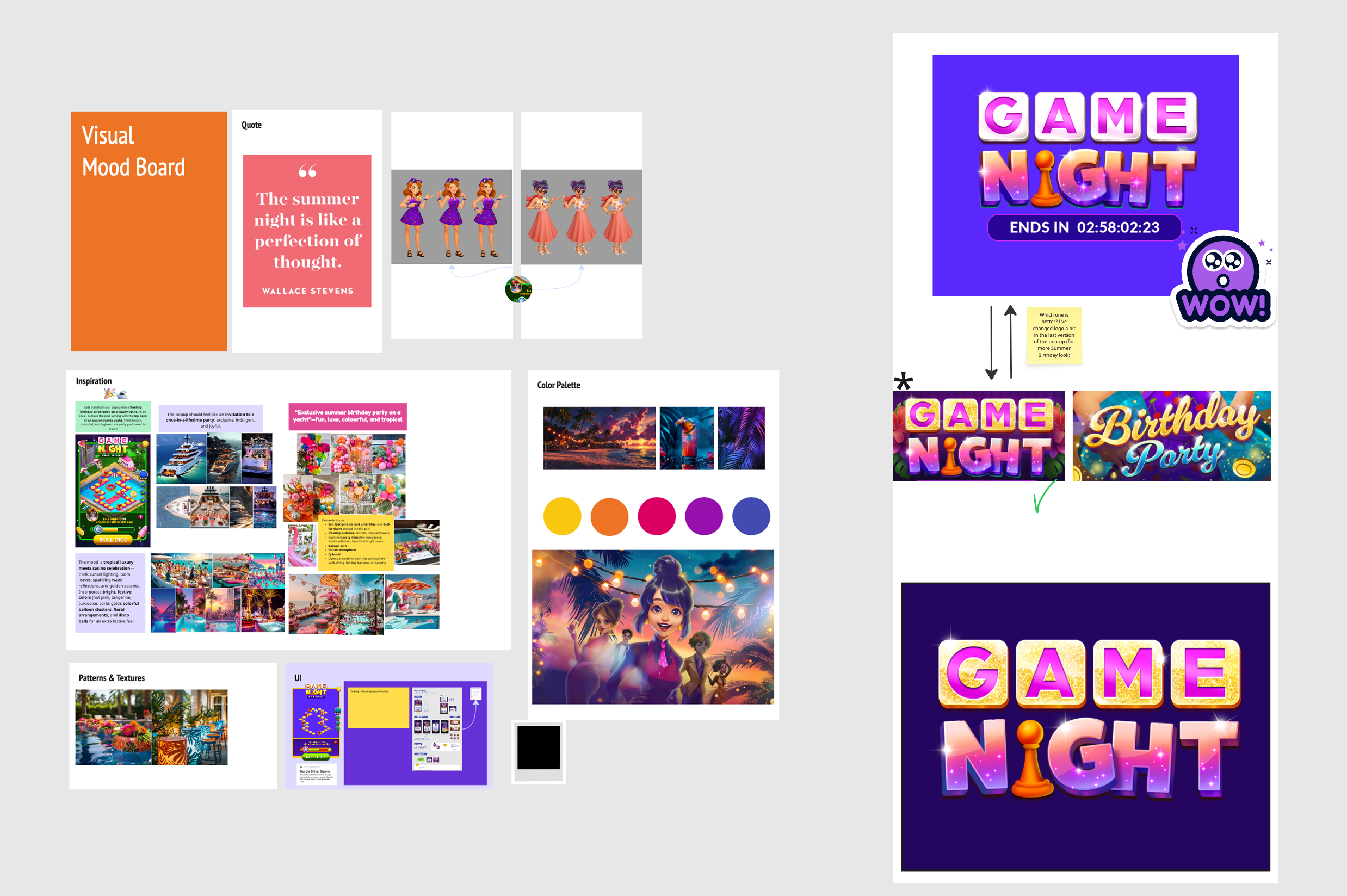 Game Night — exploration