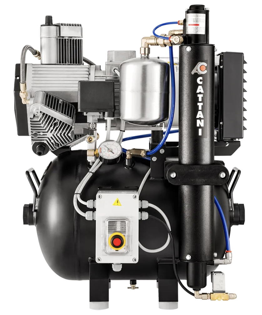 Image of a Cattani dental compressor