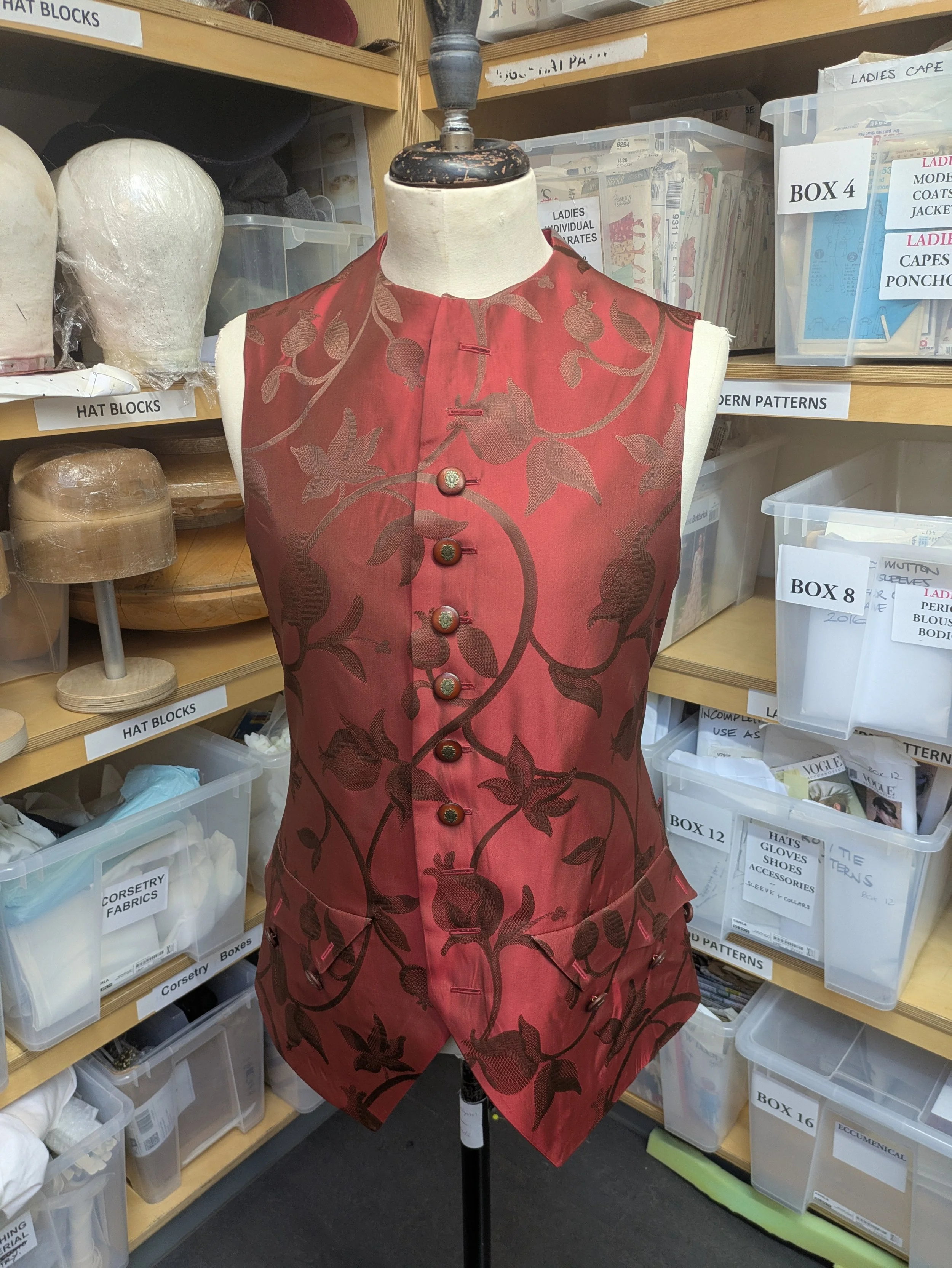 17th century Mens waistcoat, Photo by Eryn J Hill