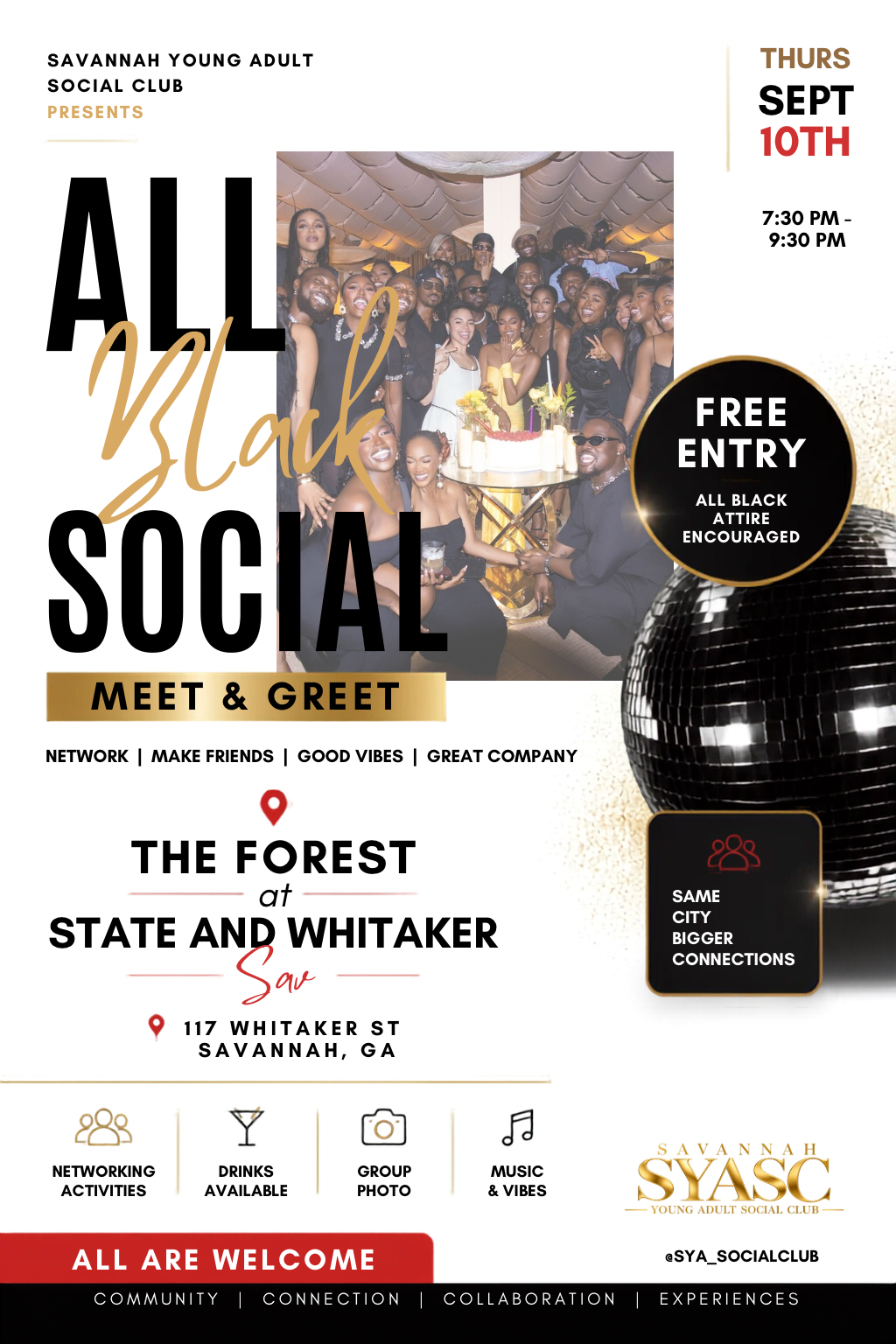 All Black Social : Meet and Greet 