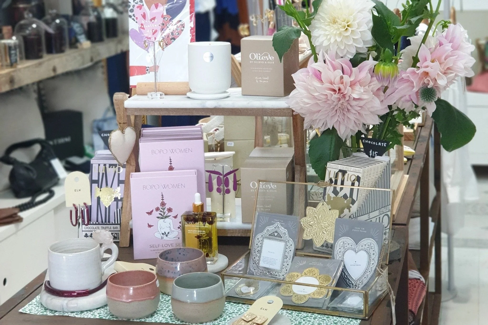 Items on display at It's the Little Things