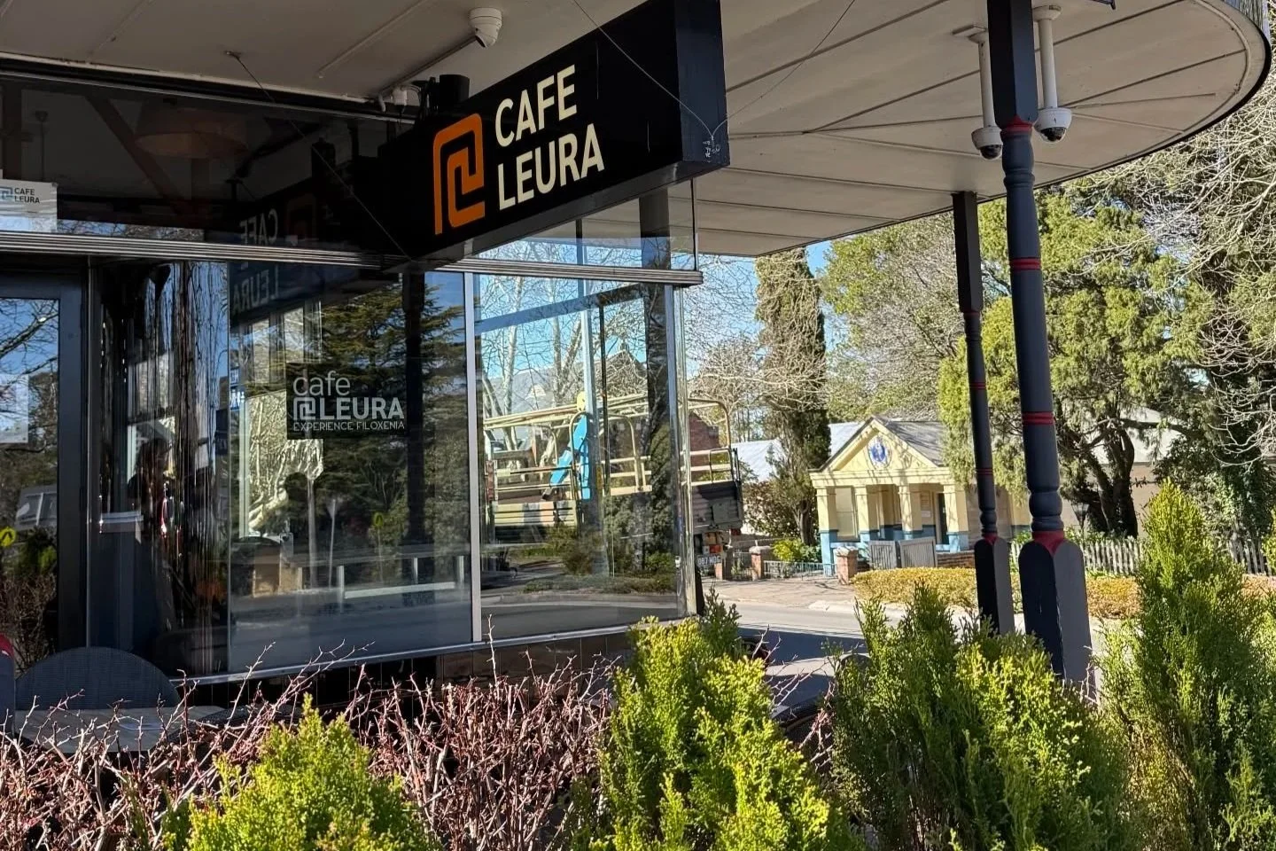 Cafe Leura exterior