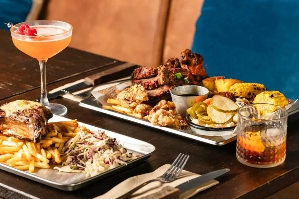 Food at Bootlegger Bar, Katoomba