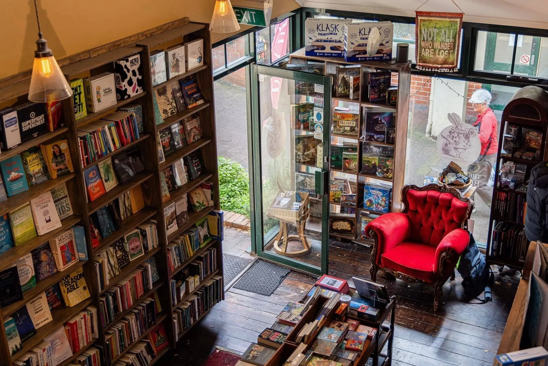Little Lost Bookshop, Katoomba interior