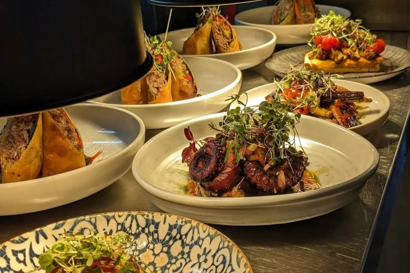 Dishes at Reminiscence Tapas Bar