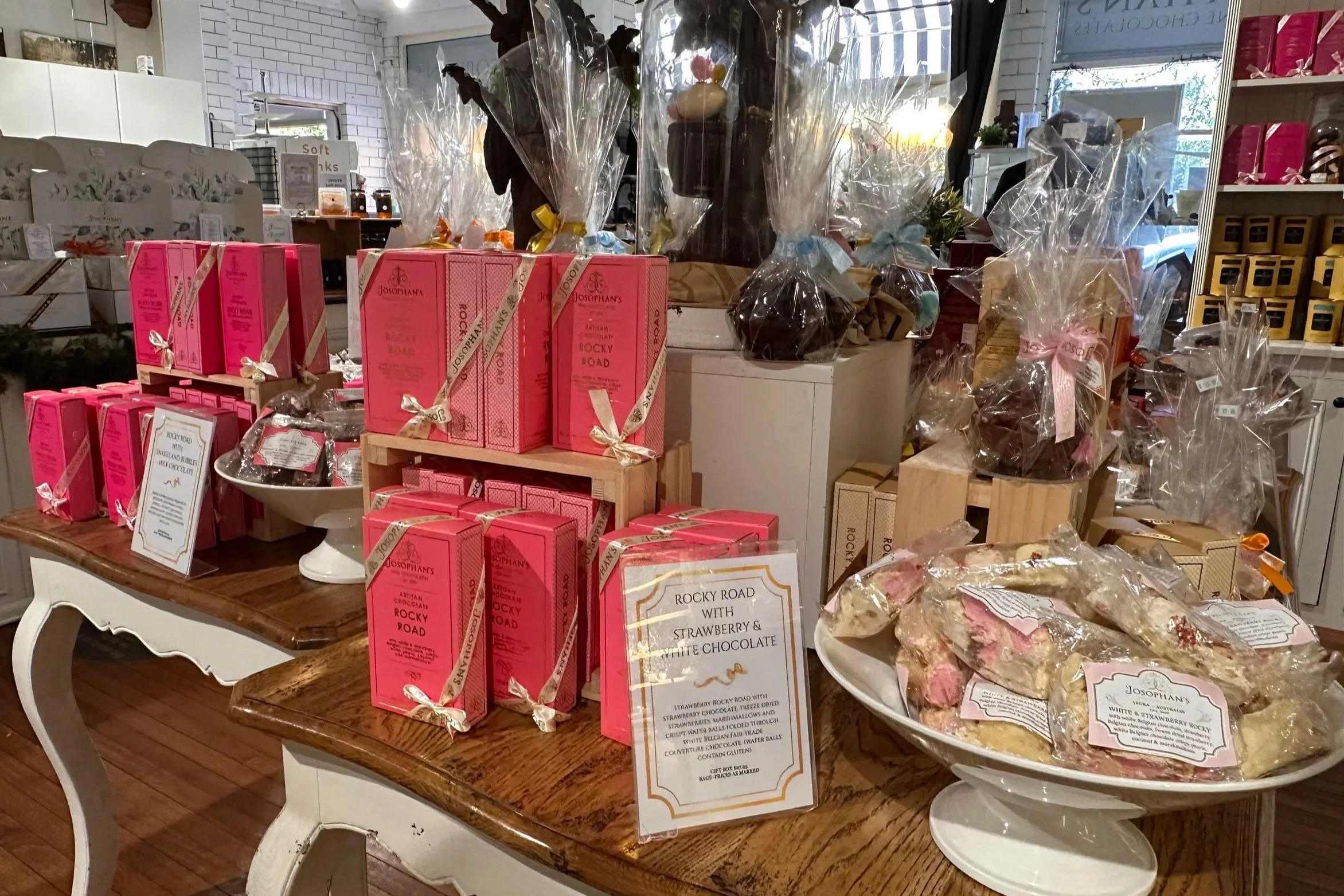 Gift chocolates at Josephans