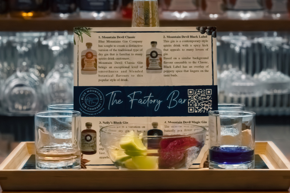 Gin Tasting at Blue Mountains Gin Co.