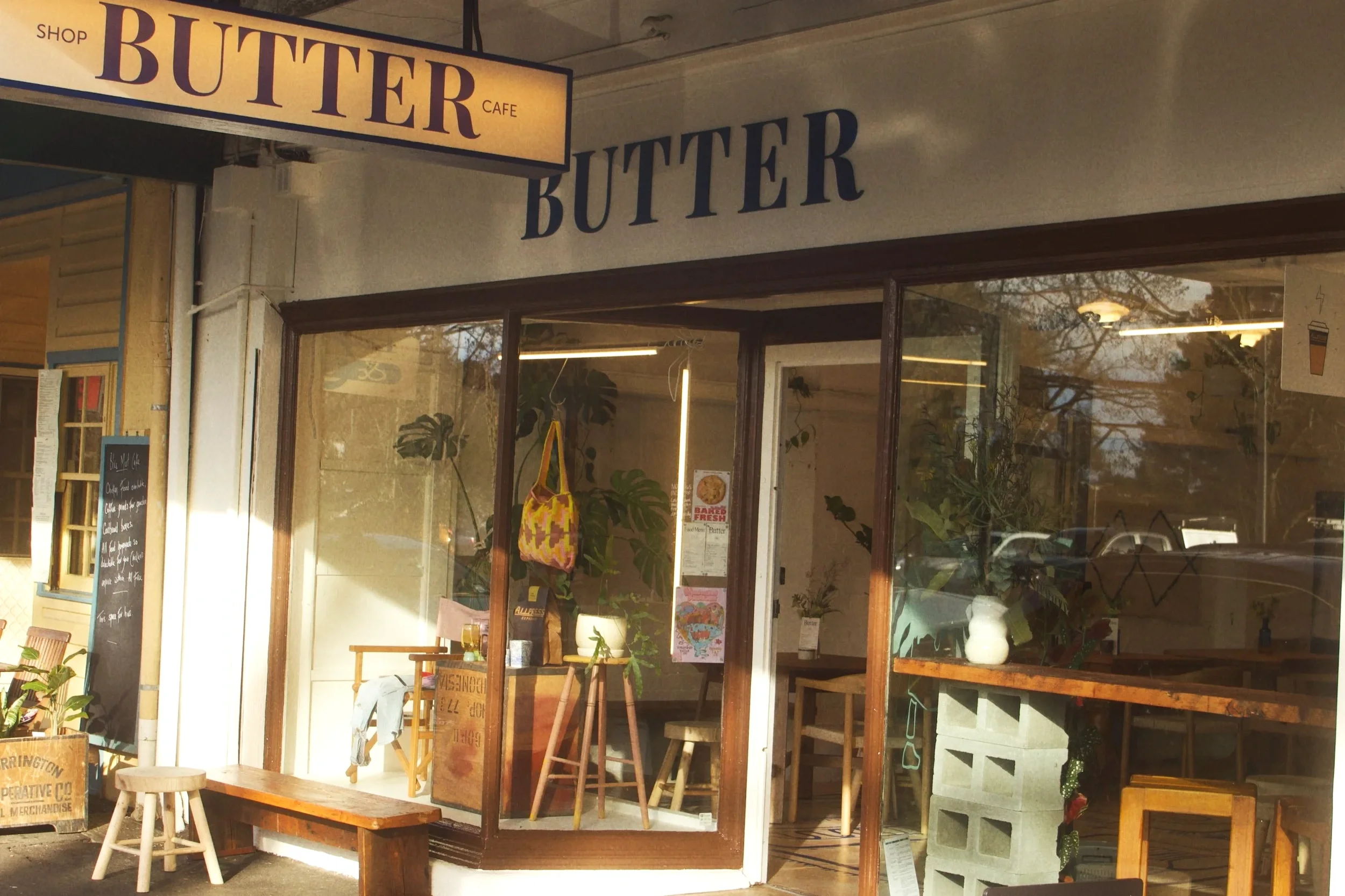 Butter exterior, Wentworth Falls