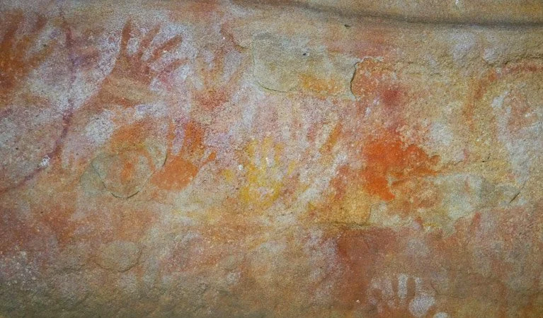 Red Hands Cave