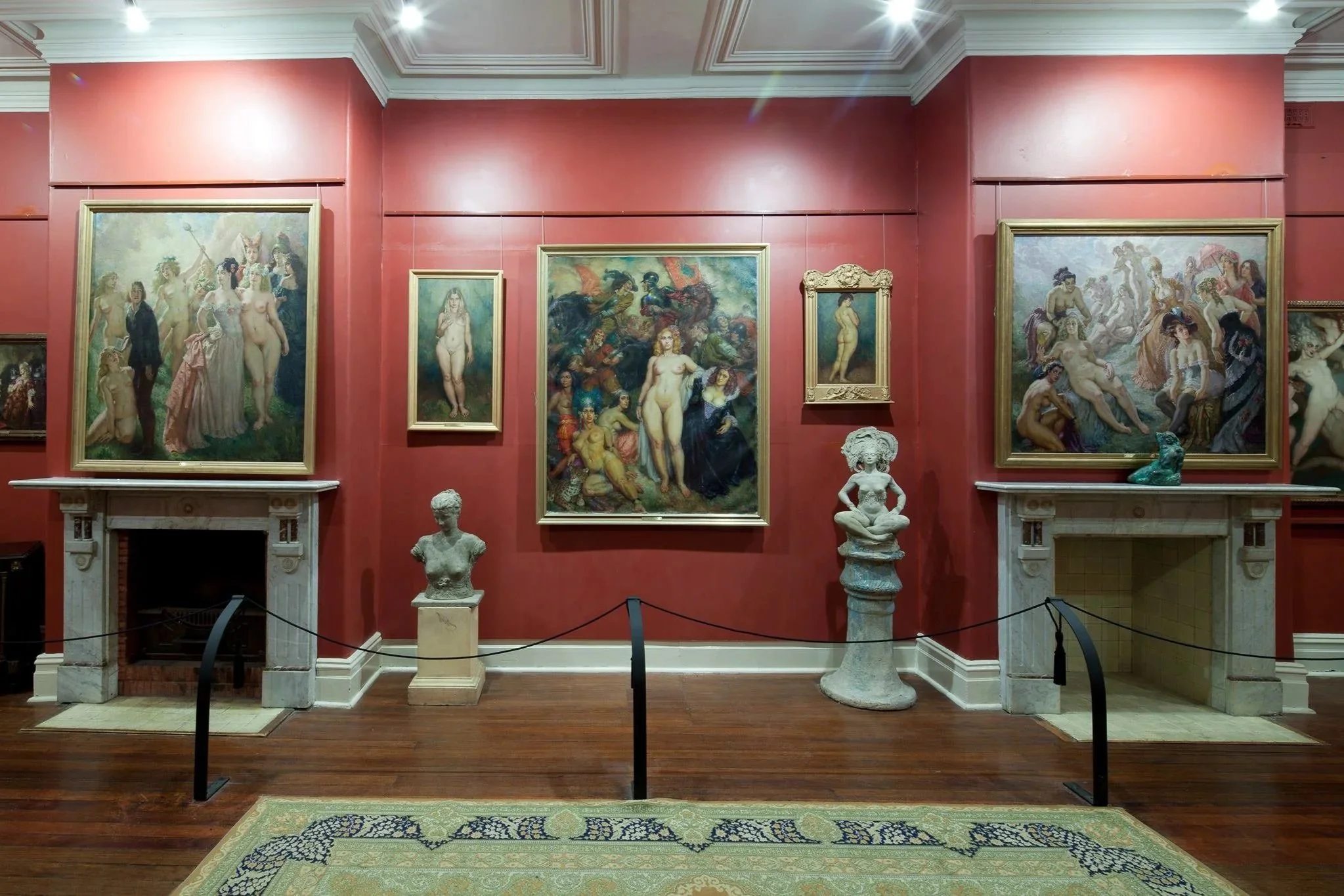 Gallery interior at Norman Lindsay Gallery, Faulconbridge