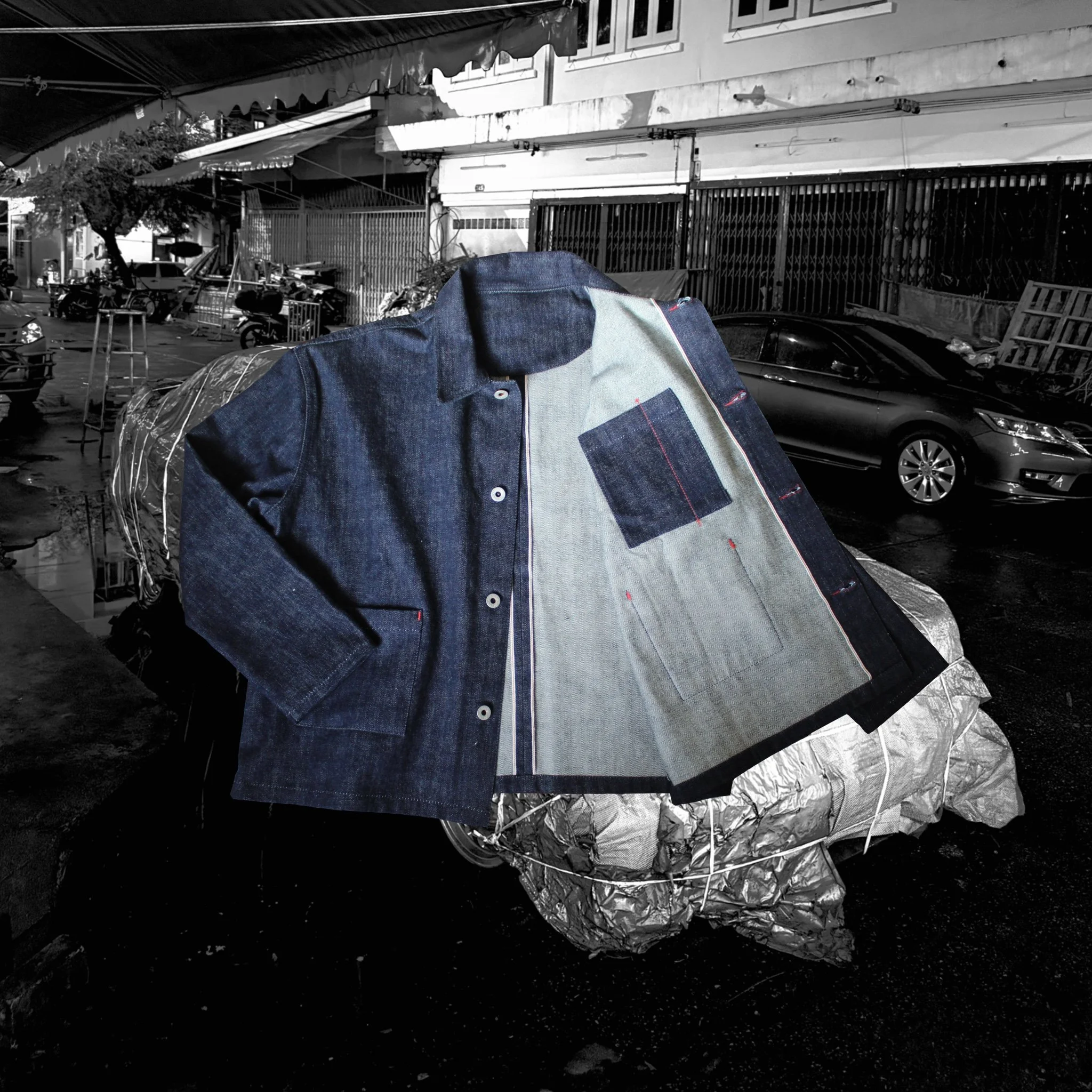 Cosmic Jacket - Indigo