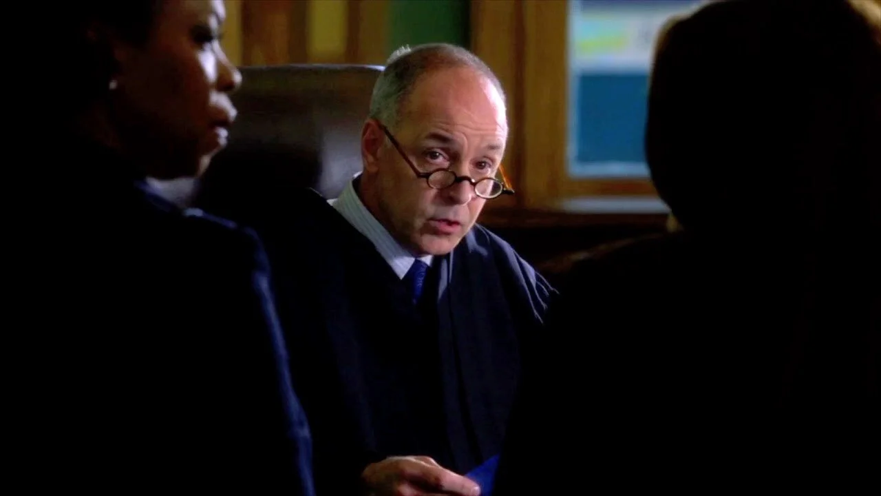 As Judge Redmond in "DROP DEAD DIVA"