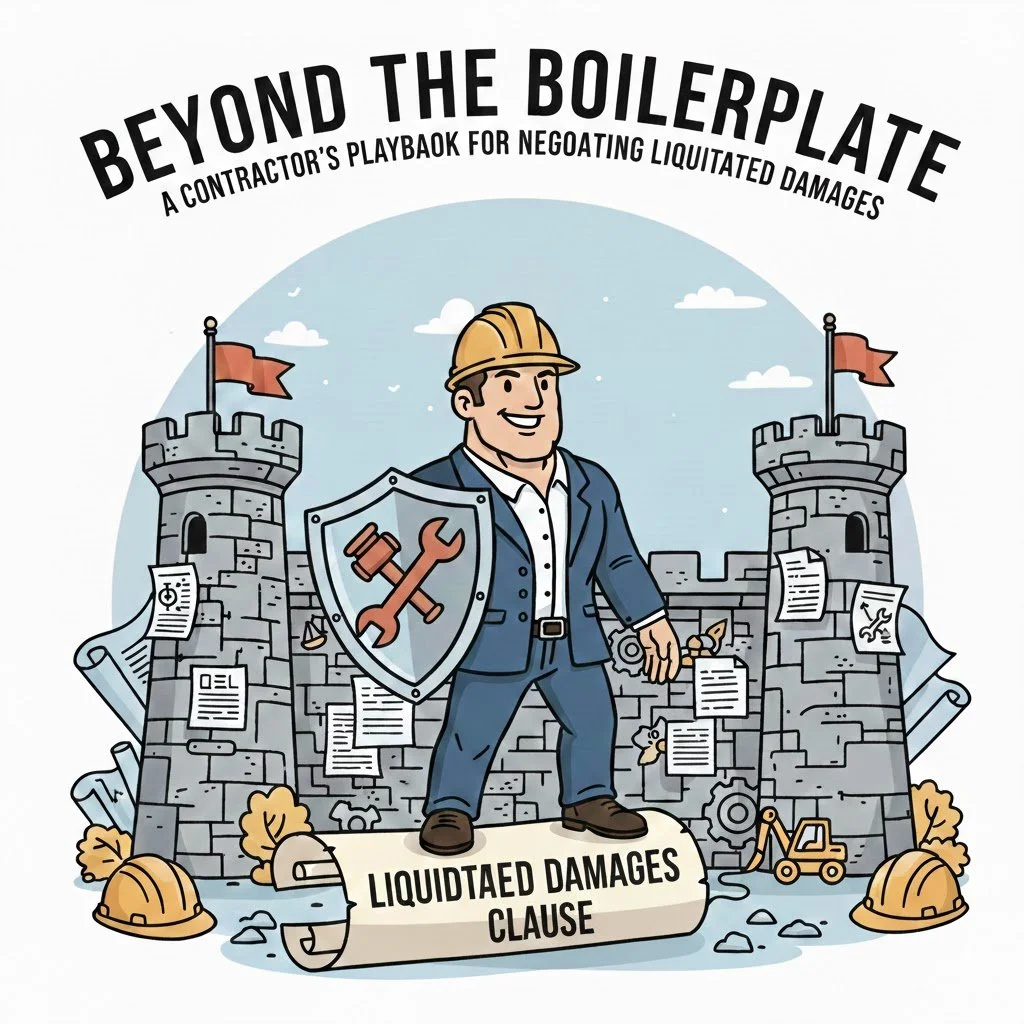 Beyond the Boilerplate: A Contractor's Playbook for Negotiating Liquidated Damages