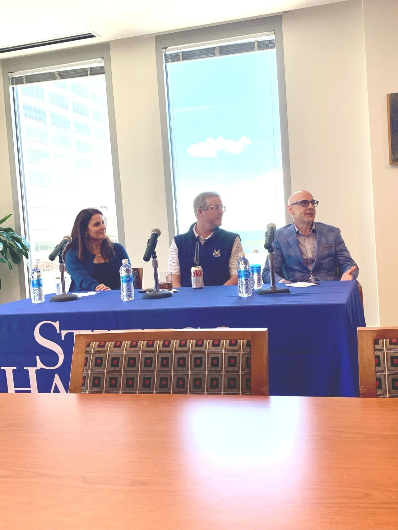 Nathan Simon speaking at Stites and Harbison in-house counsel roundtable