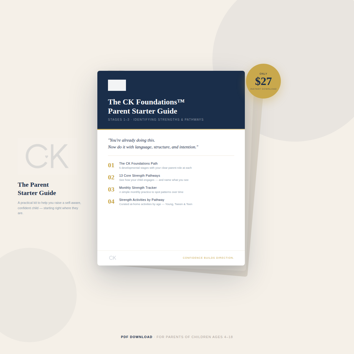 CK Foundations Parent Starter Guide