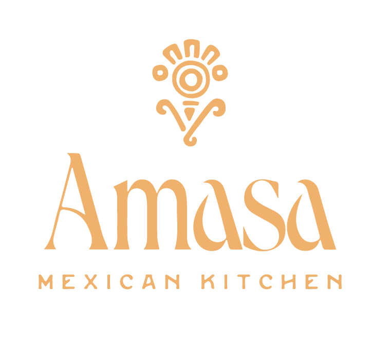 Amasa Mexican Kitchen Yellow Logo