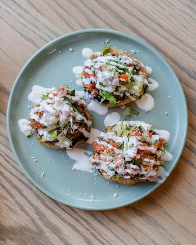 Ceviche tostadas at Amasa Mexican Kitchen